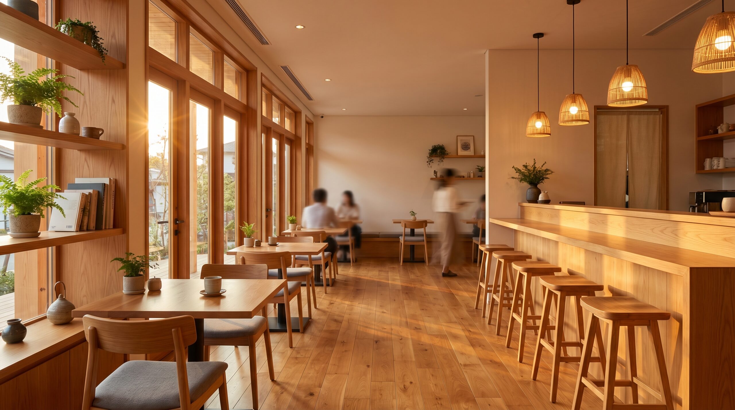 Cafe Komorebi 店内